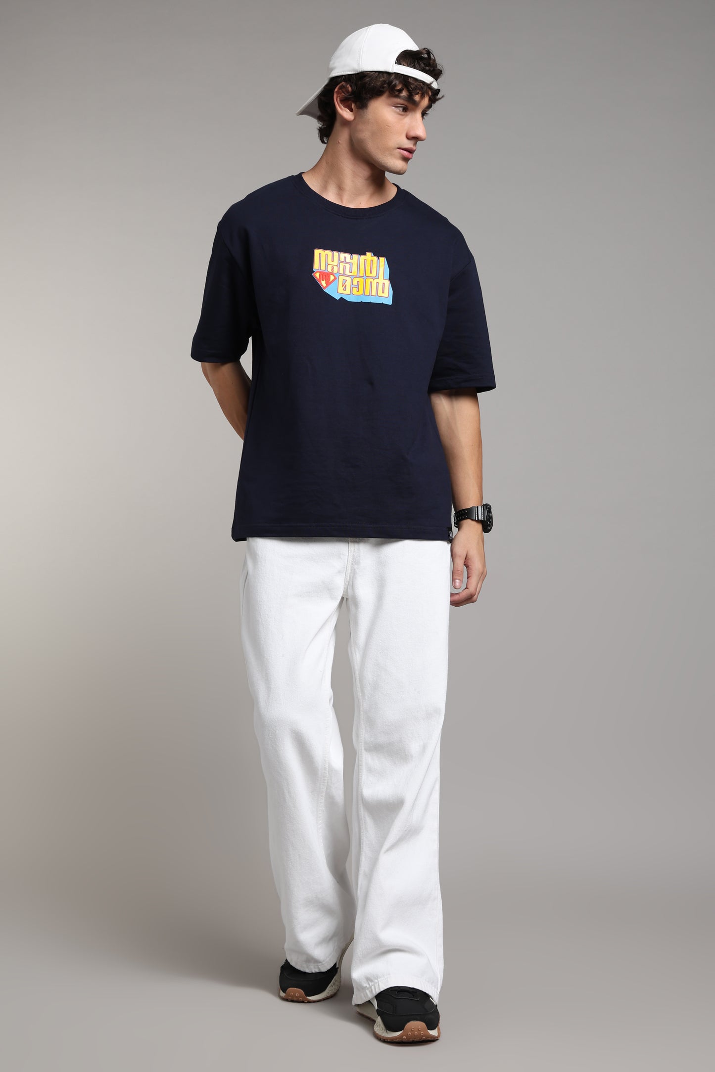 Superman Oversized T-Shirt worn